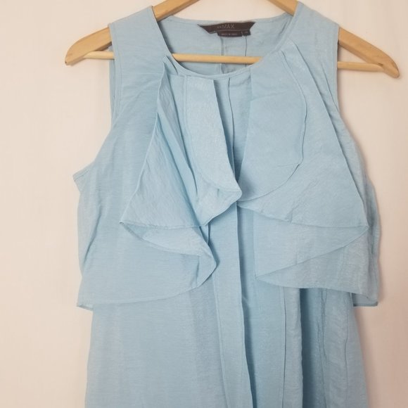 NWT To The Max light blue sleeveless mini layered dress size XS (104) - Picture 3 of 9